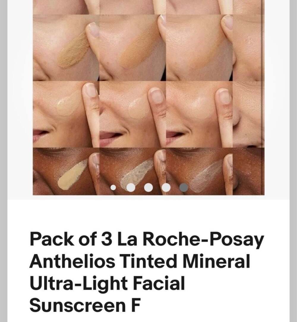 Pack of 3 La Roche-Posay Facial Sunscreen SPF 50 Expiration 3/2025 - Picture 6 of 6